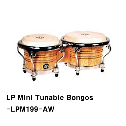 LPLP  미니 튜너블 봉고  (LPM199-AW) 엘피 Mini Tunable Bongos 라틴 라틴퍼커션 악기 라틴악기 타악기 엘피봉고 미니어쳐 미니봉고 퍼커션 퍼커션센터