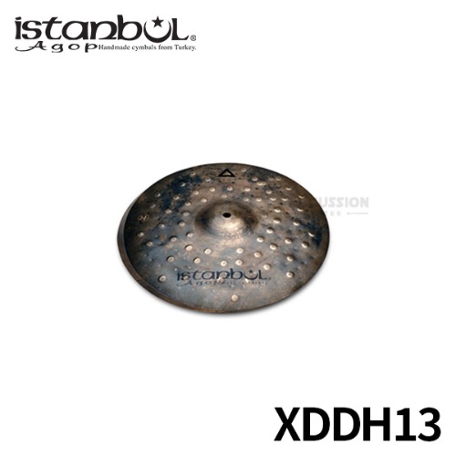 Istanbul agop이스탄불 아곱 익시스트 다크 드라이 하이햇 심벌 13인치 XDDH13 Istanbul Agop Xist Dark Dry Hihat Cymbal