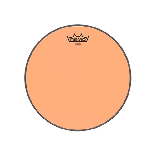 Remo레모 엠페러 컬러톤 오렌지 드럼 헤드 12인치 BE-0312-CT-OG Remo Emperor Colortone Orange Drum Head 12