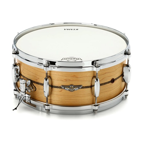 SOL타마 스타 솔리드 시리즈 오일드 내츄럴 메이플 스네어 드럼 14인치 TLM146S-OMP TAMA Star Solid Series Oiled Natural Maple Snare Drum