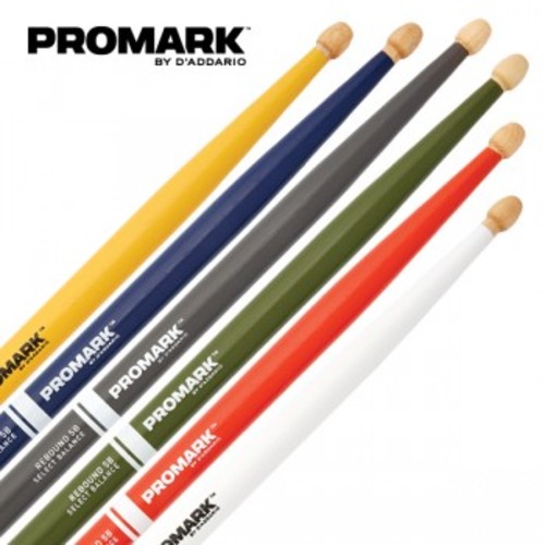 자체브랜드PROMARK  페인트 스틱 히코리 클래식 5B  우드팁  (TX5BW) 프로마크 Paint Stick Hickory Classic Wood Tip 5B TX5BW 퍼커션 타악기 드럼 드럼스틱 스틱 퍼커션센터 컬러스틱 
