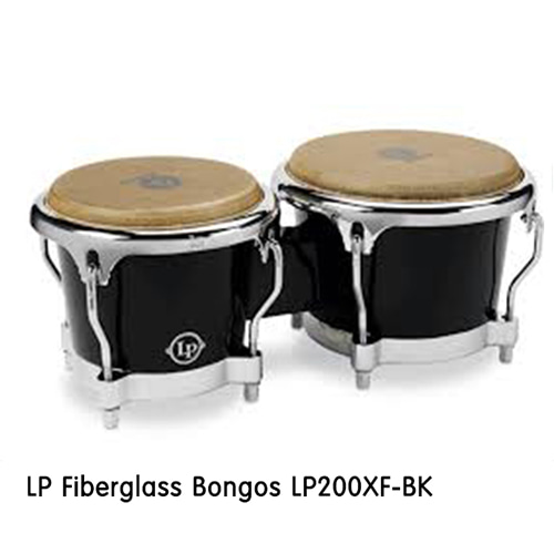 LPLP 파이버 글라스 봉고 - 블랙  (LP200XF-BK) 엘피 Fiberglass Bongos Black 타악기 퍼커션 라틴 라틴퍼커션 악기 라틴악기 월드타악기 