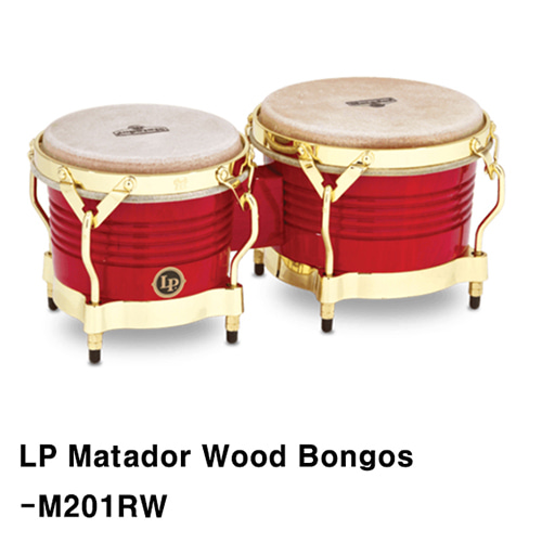 LPLP 마타도르 우드 봉고 (M201RW) 엘피 LP Matador Wood Bongos -M201RW 타악기 퍼커션 라틴 라틴퍼커션 악기 라틴악기 월드타악기 크롬 마르티네즈 