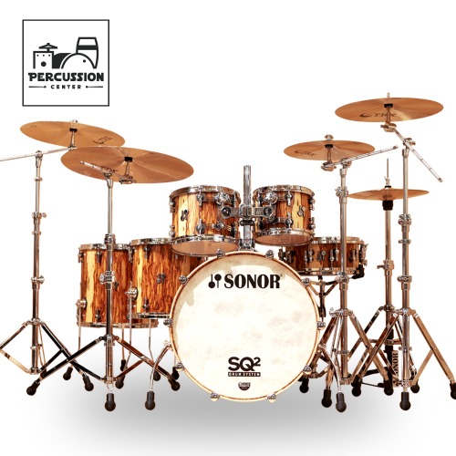 SonorSonor  SQ2 6기통 아프리칸 마블  (1003584-2)  소노 SQ2 6pcs African Marble 퍼커션 드럼단품 쉘팩 단품 퍼커션센터 