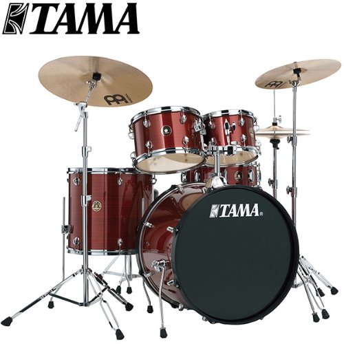 Tama타마 리듬메이트 드럼세트 5기통 RM52KH6-RDS 타마 RHYTHMMATE DRUM SET 5PC(B22 T10 12 16 S14)  TAMA