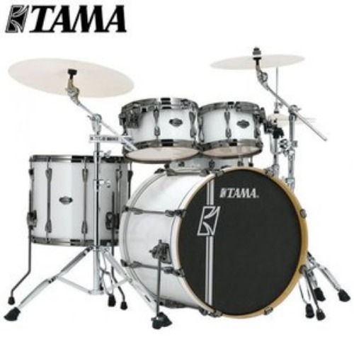 TamaTama  슈퍼스타 하이퍼 드라이브 5기통 드럼세트  + HB5W하드웨어/슈가화이트 (MK42HLZBNS-SGW+HB5W)  타마 SuperStar Hyper Drive 5pc Drum Set 타마 드럼 드럼 드럼셋 퍼커션센터  