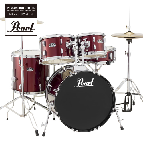 PearlPearl 로드쇼 5기통 드럼 풀패키지 (RS525C) 펄 Road Show 5p Drum Full Package 펄드럼 타악기 퍼커션 퍼커션센터