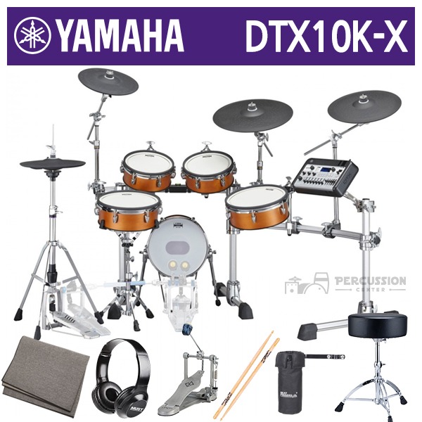 Yamaha[예약]야마하 DTX10K-X 전자드럼 실리콘헤드 YAMAHA DTX10KX dtx10