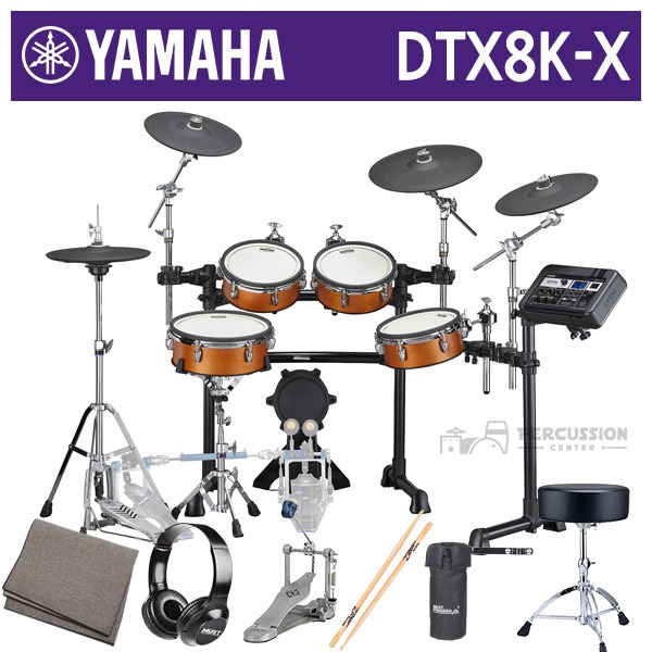 Yamaha[예약]야마하 DTX8K-X 전자드럼 실리콘헤드 YAMAHA DTX8KX dtx8