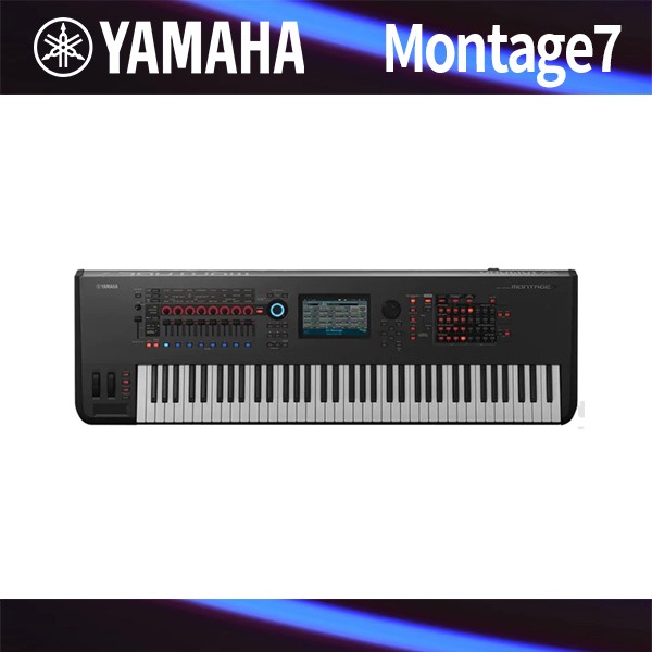 Yamaha야마하 몽타주7 신디사이저 Yamaha montage7  Synthesizer 블랙 화이트