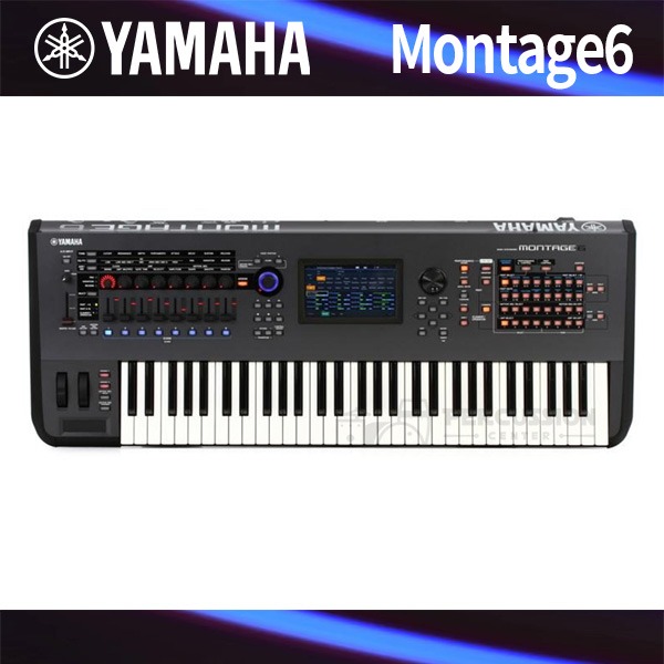 Yamaha야마하 몽타주6 신디사이저 Yamaha montage 6 Synthesizer 블랙 화이트