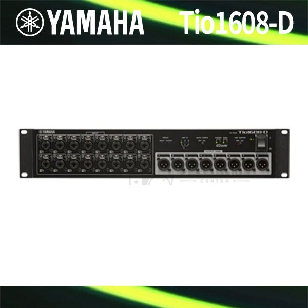 Yamaha야마하 디지털 믹서 Tio1608-D l O 랙 Yamaha digital mixer rack