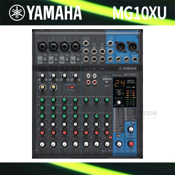 Yamaha야마하 아날로그 믹서 MG10XU 10CH Yamaha Analog mixer
