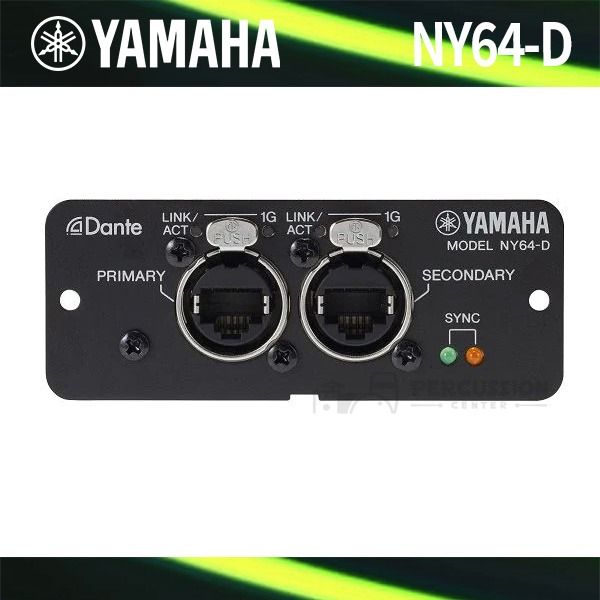 Yamaha야마하 단테 TF 디지털믹서용 확장카드 NY64-D Yamaha Dante interface card