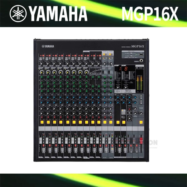 Yamaha야마하 프리미엄 아날로그 믹싱 콘솔 오디오 믹서 MGP16X Yamaha Premium Analog Mixing Console Audio Mixer MGP16X