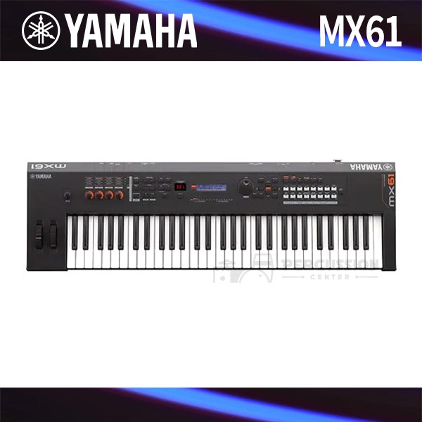 Yamaha야마하 MX61 신디사이저 Yamaha MX61 Synthesizer 블루 블랙