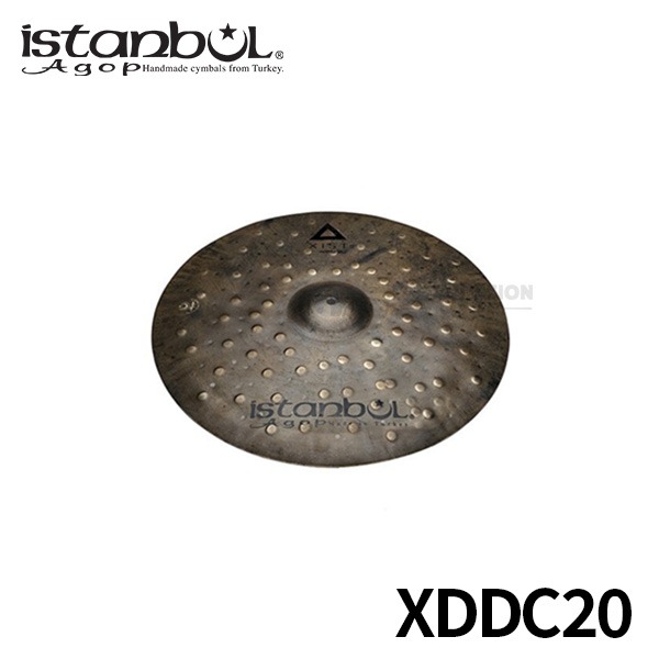 Istanbul agop이스탄불 아곱 익시스트 다크 드라이 크래쉬 심벌 20인치 XDDC20  Istanbul Agop Xist Dark Dry Crash Cymbal
