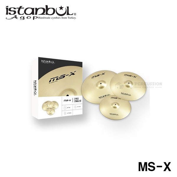 Istanbul agop이스탄불 아곱 엠에스엑스 심벌세트 MS-X3 Istanbul Agop Msx Cymbal Set MSX3