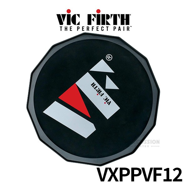 VIC FIRTH빅퍼스 드럼 연습패드 12인치 VXPPVF12 Vicfirth Drum Practice Pad