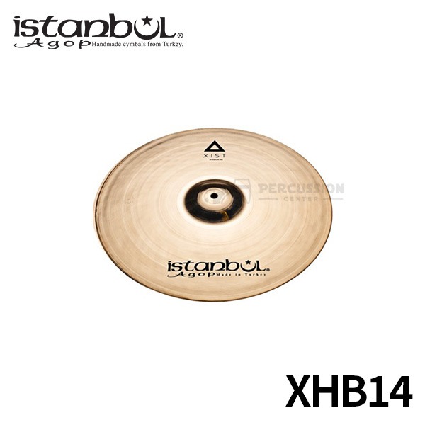 Istanbul agop이스탄불 아곱 엑시스트 브릴리언트 하이햇 심벌 14인치 XHB14 Istanbul Agop Xist Hihats Brilliant cymbal