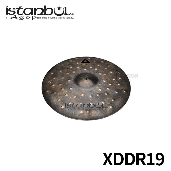 Istanbul agop이스탄불 아곱 익시스트 다크 드라이 라이드 심벌 19인치 XDDR19 Istanbul Agop Xist Dark Dry Ride Cymbal