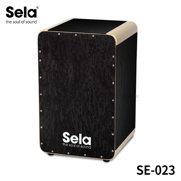 Sela셀라 카혼 웨이브 블랙펄 SE-023 가방포함 Sela Cajon Wave Black Pearl SE023