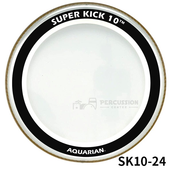 Aquarian아쿠아리안 24인치 슈퍼 킥 10 클리어 베이스 헤드 SK10-24 Aquarian
