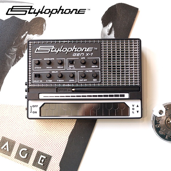 Stylophone스타일로폰 레트로 신디사이저 전자 피아노 키보드 GEN X-1 Stylophone