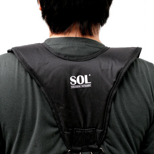 SOLSOL 젬베이 어깨끈 스트랩 검정 SOL-JBS-B