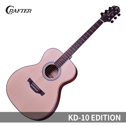 Crafter크래프터 KD-10 EDITION 탑솔리드 유광 통기타