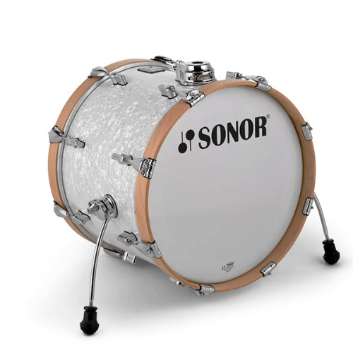 Sonor소노 AQ2 시리즈 화이트 펄 베이스드럼 18인치 AQ2 1814 BD WM 17622235 Sonor AQ2 Series White Pearl Bass Drum WHP
