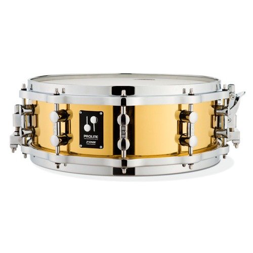 Sonor소노 14인치 프로라이트 시리즈 브라스 도금 스네어 드럼 PL 1405 SDBD 15810901 Sonor ProLite Series Brass Plated Snare Drum